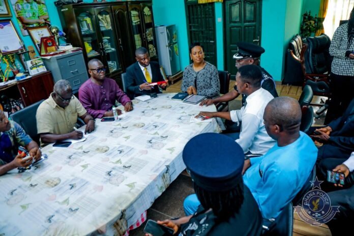 CID Boss Visits Obrachire SHS After Zonal Athletics Violence